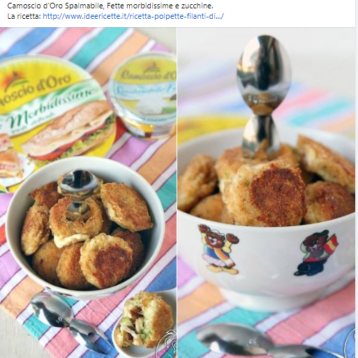 Community di appassionati di Camoscio d'Oro condividono ricette